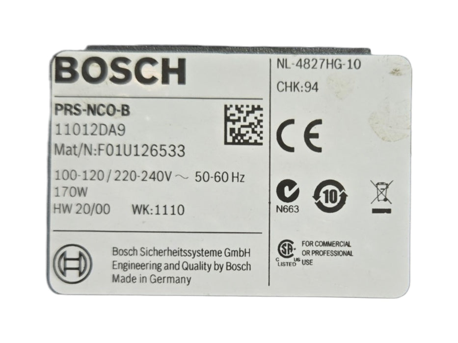 Bosch PRS-NCO-B Praesideo Network Controller - F01U126533