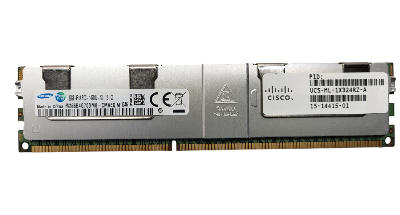 Samsung 32GB 4Rx4 PC3-14900L DDR3-1866MHz Server Memory