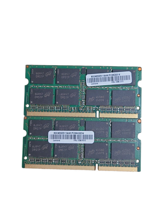 32GB (2x Stick16GB) 2Rx8 PC3-12800S-11-13-F3  DDR3 SODIMM Laptop RAM