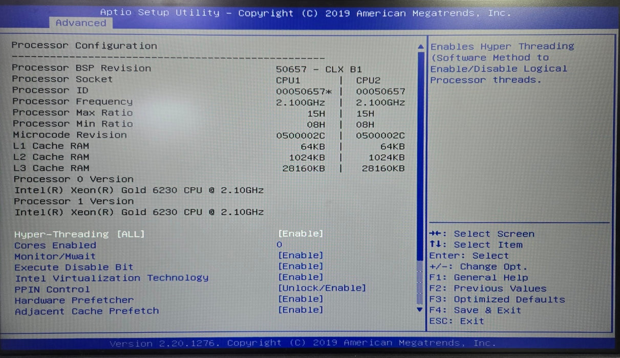 Supermicro X11DPT-B-G7-NI22 Nutanix 2U Server - 2x Xeon Gold 6230 64GB DDR4