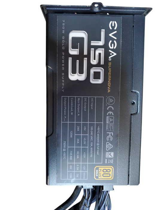 EVGA Supernova 750 G3 80+ Gold Fully Modular PSU