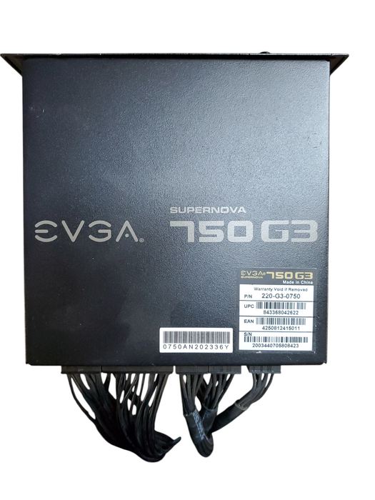 EVGA Supernova 750 G3 80+ Gold Fully Modular PSU