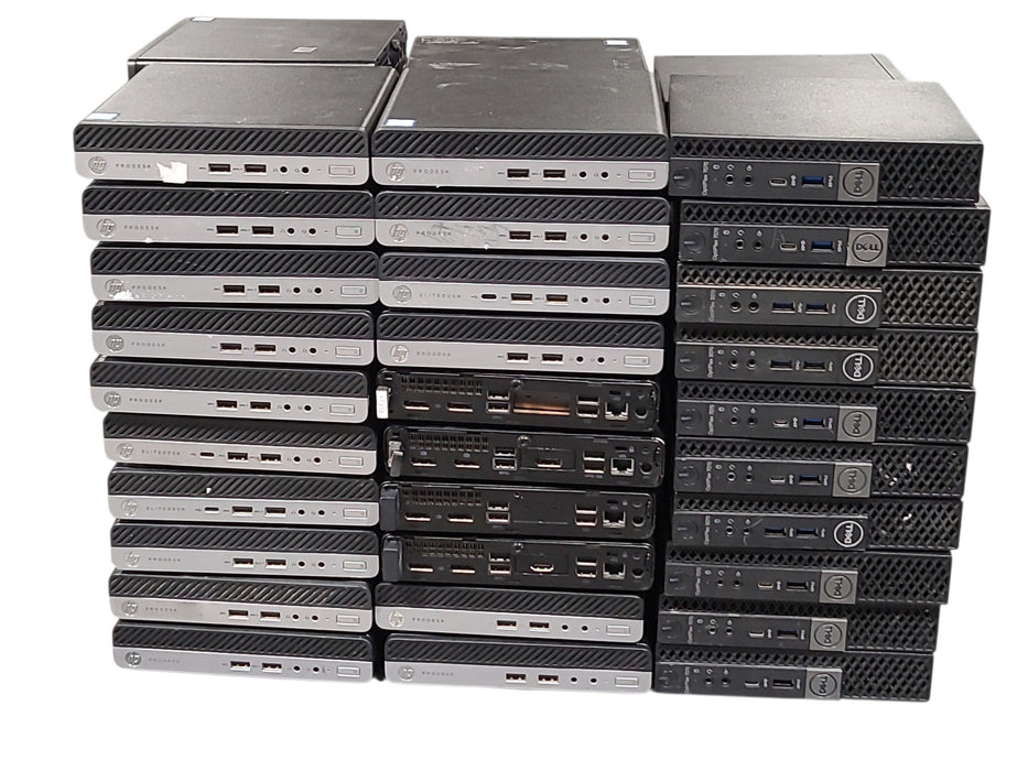 Lot of 60x Tested USFF Desktop 9th Gen Core i5 CPU 8GB RAM No HDD (HD-05)