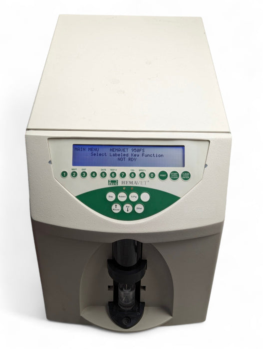 MASCOT Drew Scientific HEMAVET 950 Please READ  -