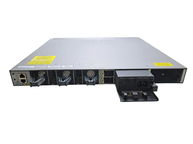 Cisco WS-C3850-48F-S | 48-Port Gigabit PoE+ Switch | 1x 1100W PSU *READ*