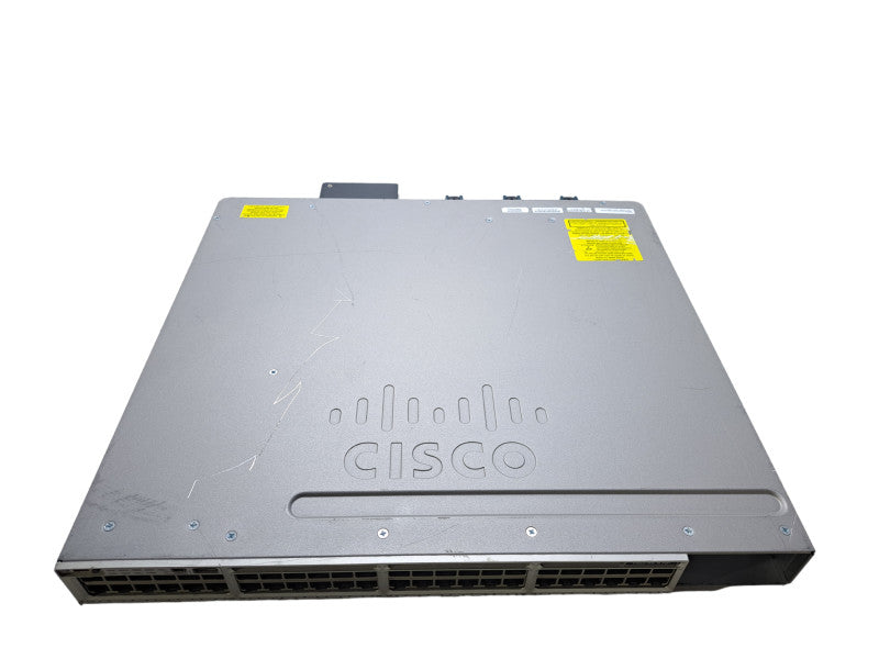 Cisco WS-C3850-48F-S | 48-Port Gigabit PoE+ Switch | 1x 1100W PSU *READ*