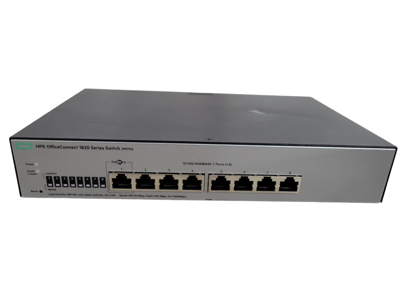 HP OfficeConnect 1820-8G 8 Port Gigabit Managed Layer 2 Switch J9979A !