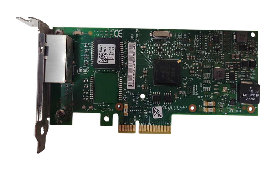 Dell 08WWC9 Intel I350-T2 Dual Port Gigabit PCIe Low Profile Network Adapter
