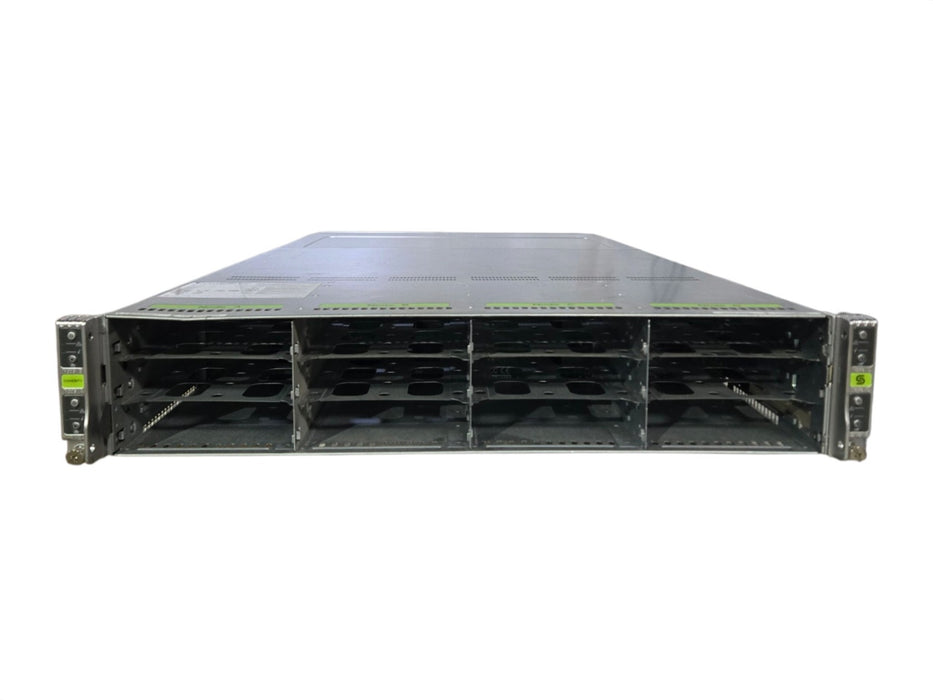Cohesity C4AAA 4-Node 2U 12-Bay - 8x Xeon Silver 4110 128GB DDR4 2x PSU, READ