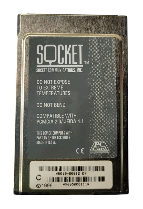 Socket 8010-00012 - Serial I/O Adapter PCMCIA PC Card