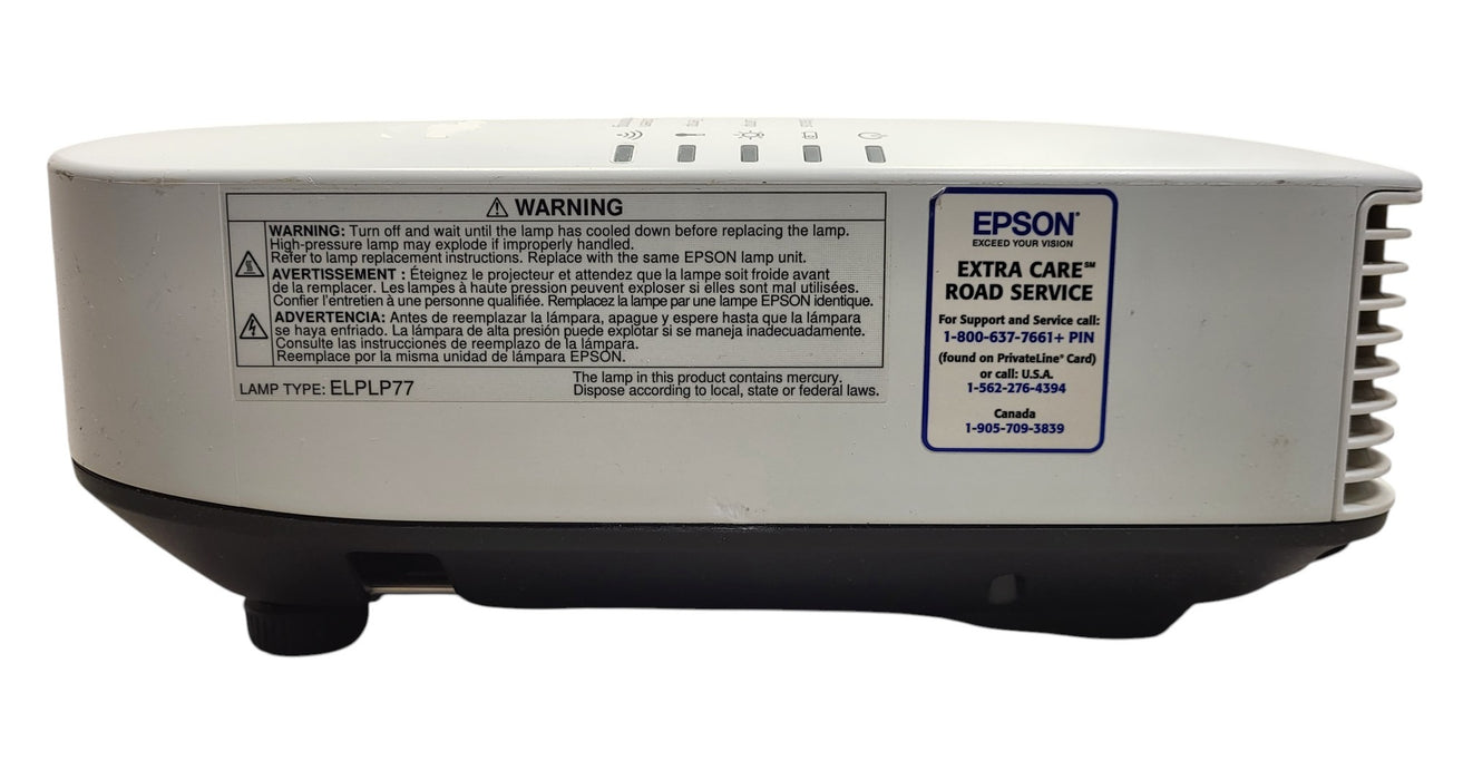 Epson PowerLite 1985WU - WUXGA 1920x1200 3LCD Wireless Projector READ