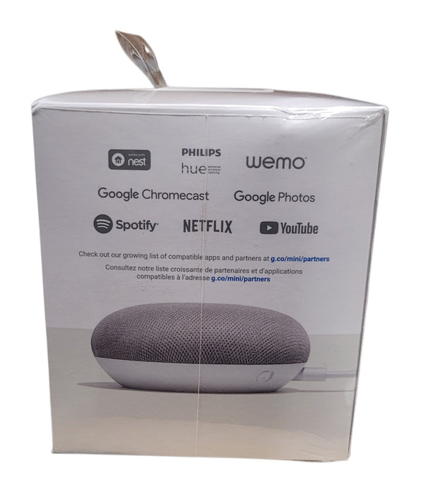 Google Home Mini Chalk Smart Speaker - GA00210-CA