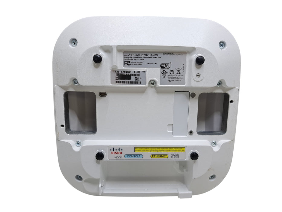 Cisco Device Panel Cisco AIR-CAP3702I-A-K9 Aironet 3700 Series Dual-Band Wireless Access ...