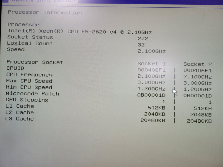 Lenovo ThinkServer RD350 | 2x Xeon E5-2620 v4 | 32GB DDR4 | Avago MegaRAID
