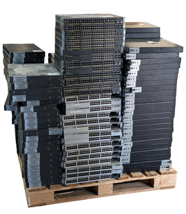 Lot of 132x Assorted Cisco Switches and Firewalls/Router READ