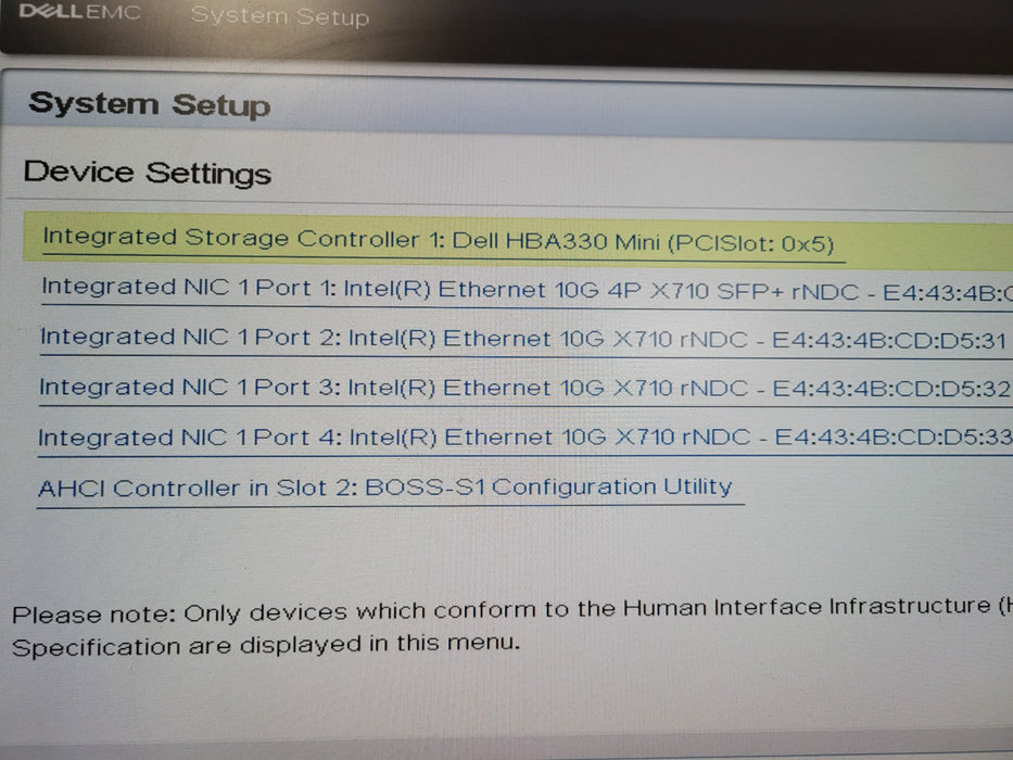 Dell VxRail E560F 1U Server 2x Xeon Gold 6240 32GB HBA330 Mini 2x 1100W