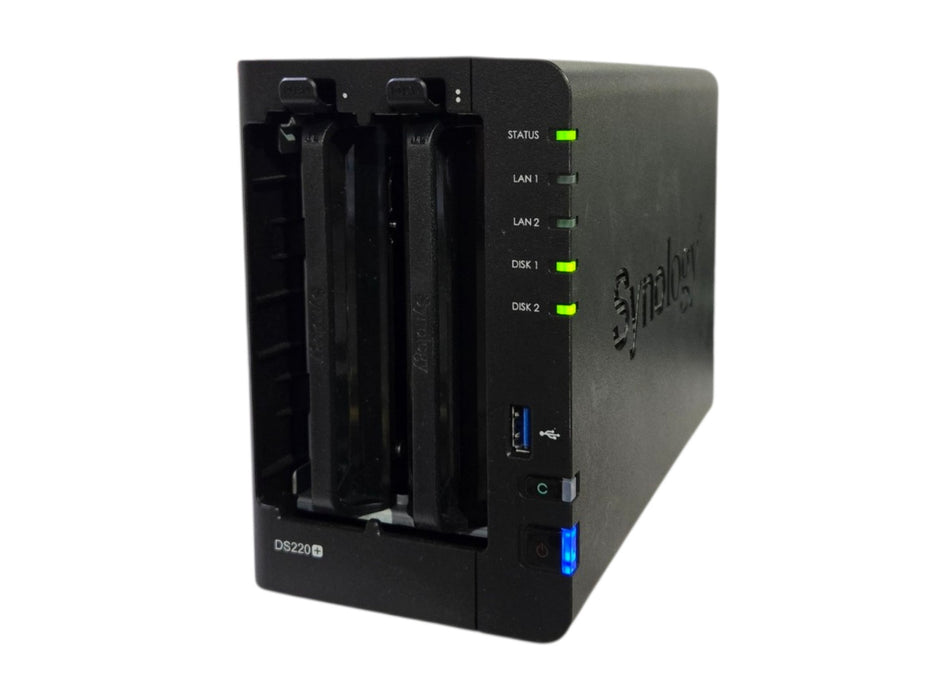 Synology DiskStation DS220+ 2-Bay NAS - Celeron J4025 2GB RAM 2x 2TB HDD