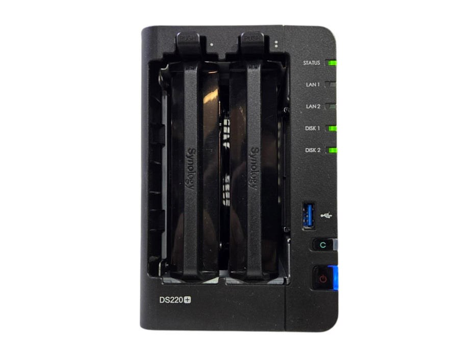 Synology DiskStation DS220+ 2-Bay NAS - Celeron J4025 2GB RAM 2x 2TB HDD