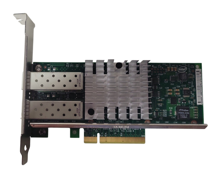 Dell 0942V6 Intel X520-DA2 Dual Port 10GbE SFP+ PCI-e Network Adapter