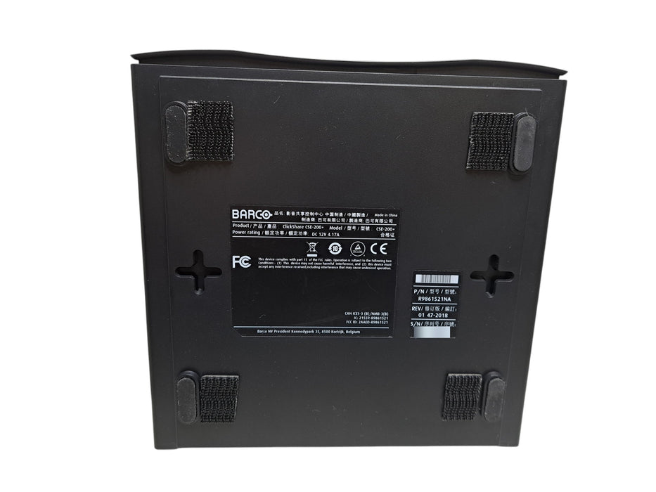Barco ClickShare CSE-200+ Wireless Presentation System R9861521NA (Base Only)
