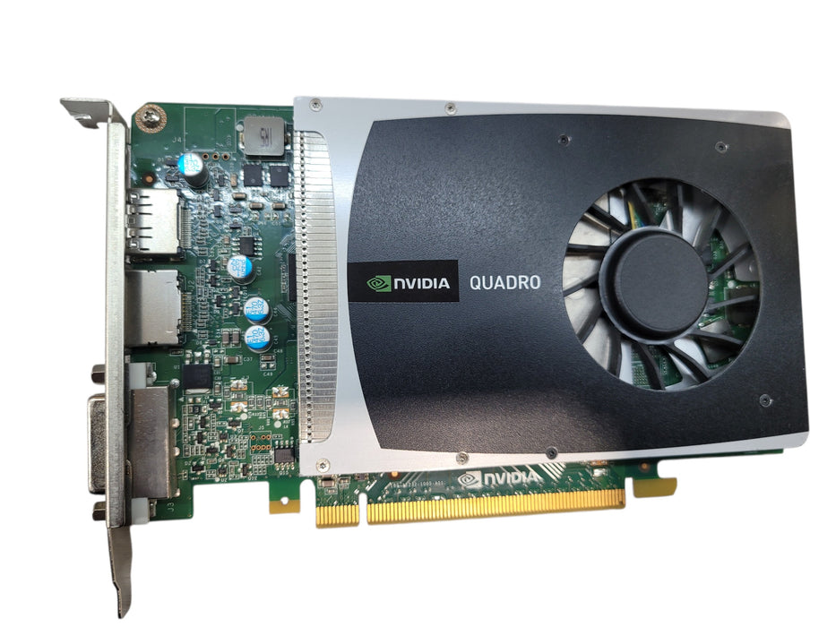 Lot of 2x PNY NVIDIA Quadro 2000 1GB GDDR5 PCIe Graphics Card VCQ2000-T (READ)