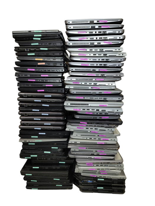 Lot 77x B/C-Grade HP/Dell/Lenovo 6-8 Gen Laptops (HDLC7-91)