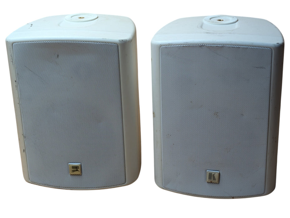 Kramer Tavor 5-O Powered 5.25" On-Wall Stereo Speakers Pair - White