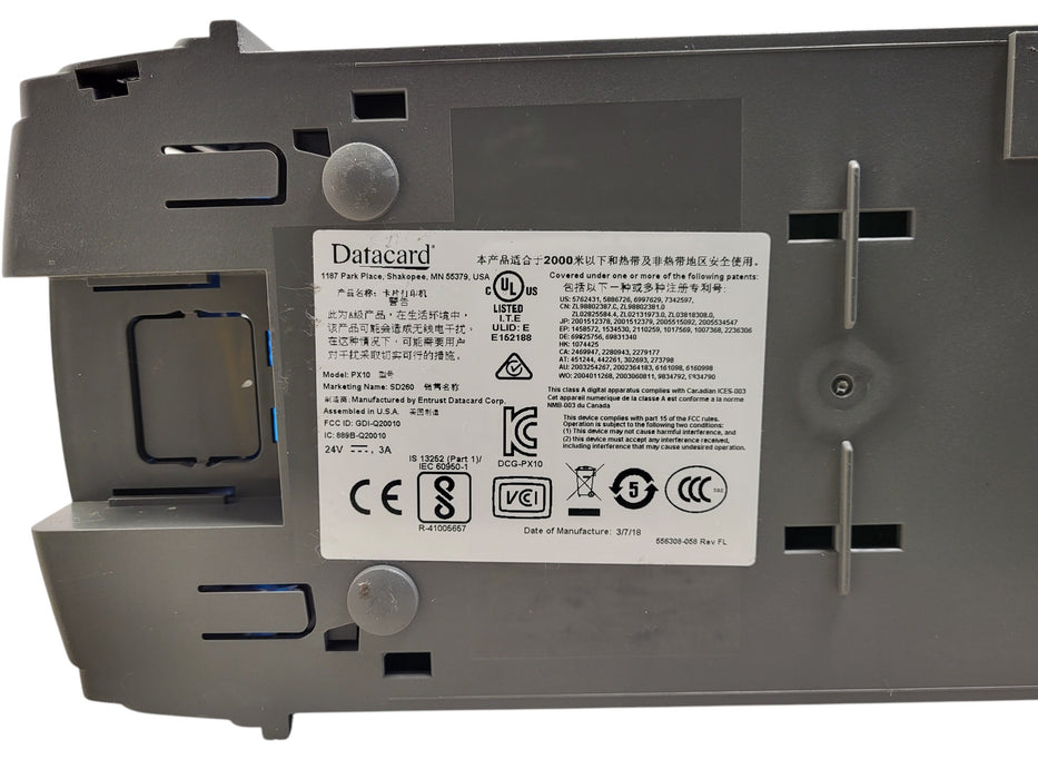 Datacard SD260 Card Printer - USB Ethernet