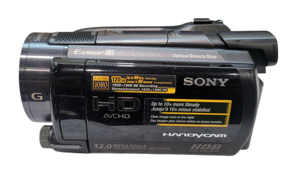Sony Handycam HDR-XR500 - 120GB HDD Full HD 1080 Camcorder — retail.era
