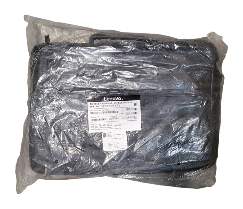 Lenovo ThinkPad Professional 15.6" Slim Top-load Laptop Case Bag 4X40E77325