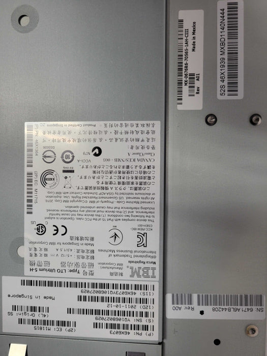 IBM LTO Ultrium 5-H 46X6073 Internal SAS Tape Drive LTO5 Q_