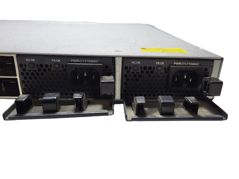 Cisco WS-C3850-48F-S | C3850-NM-4-10G Mod | 2x750W PSU $