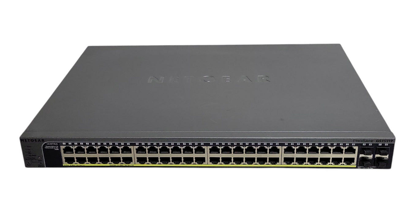 Netgear ProSafe GS752TP 48-Port Gigabit Smart Switch with PoE and 4 SFP Ports
