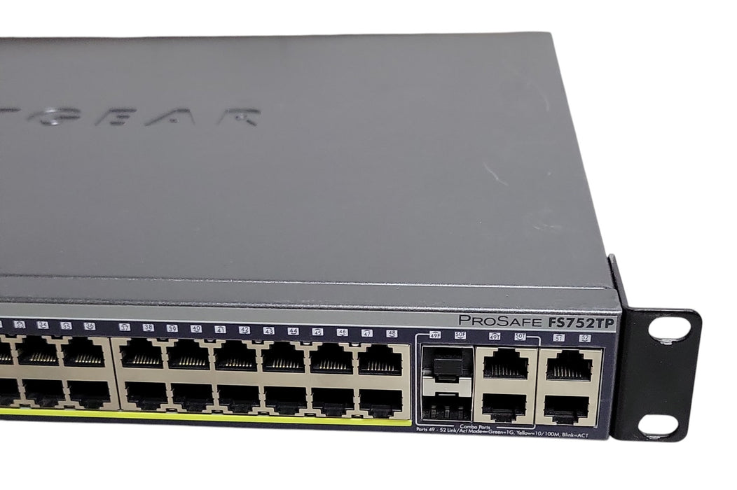 Netgear ProSafe FS752TP 48+4 FE Smart Switch w/ PoE