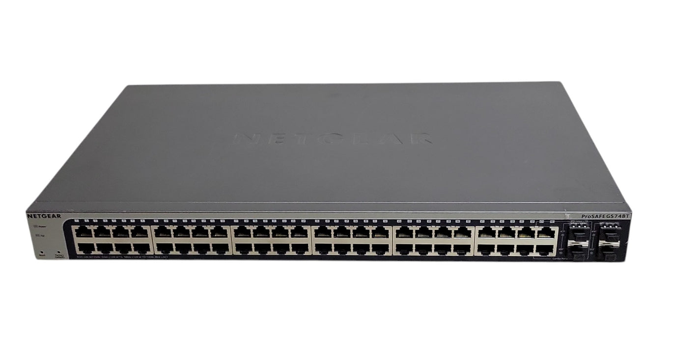 Netgear ProSAFE GS748T v5 - 48-Port Gigabit Smart Switch 4x SFP