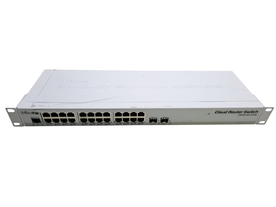 MikroTik CRS326-24G-2S+RM Cloud Router Switch 24-Port Gigabit 2x SFP+