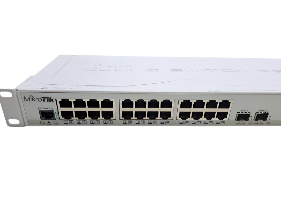 MikroTik CRS326-24G-2S+RM Cloud Router Switch 24-Port Gigabit 2x SFP+