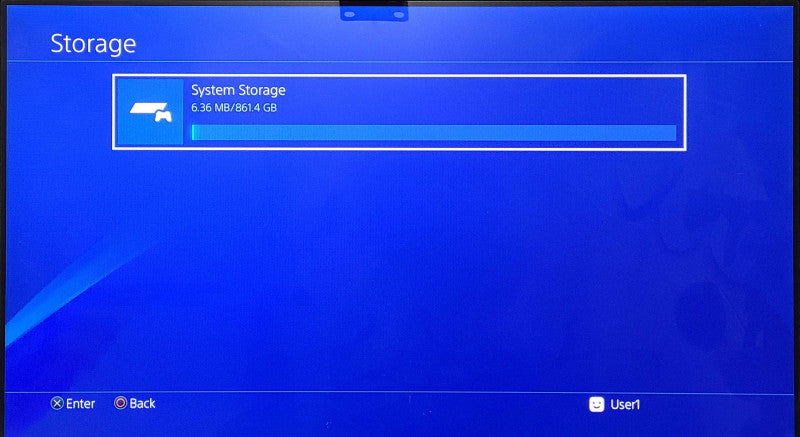 Sony PlayStation 4 PS4 Original 1TB Black, Model: CUH-1001A, Console Only