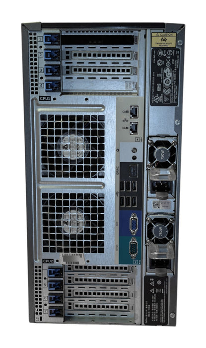 Dell PowerEdge T620 2x Intel Xeon E5-2620 0 & 128GB RAM