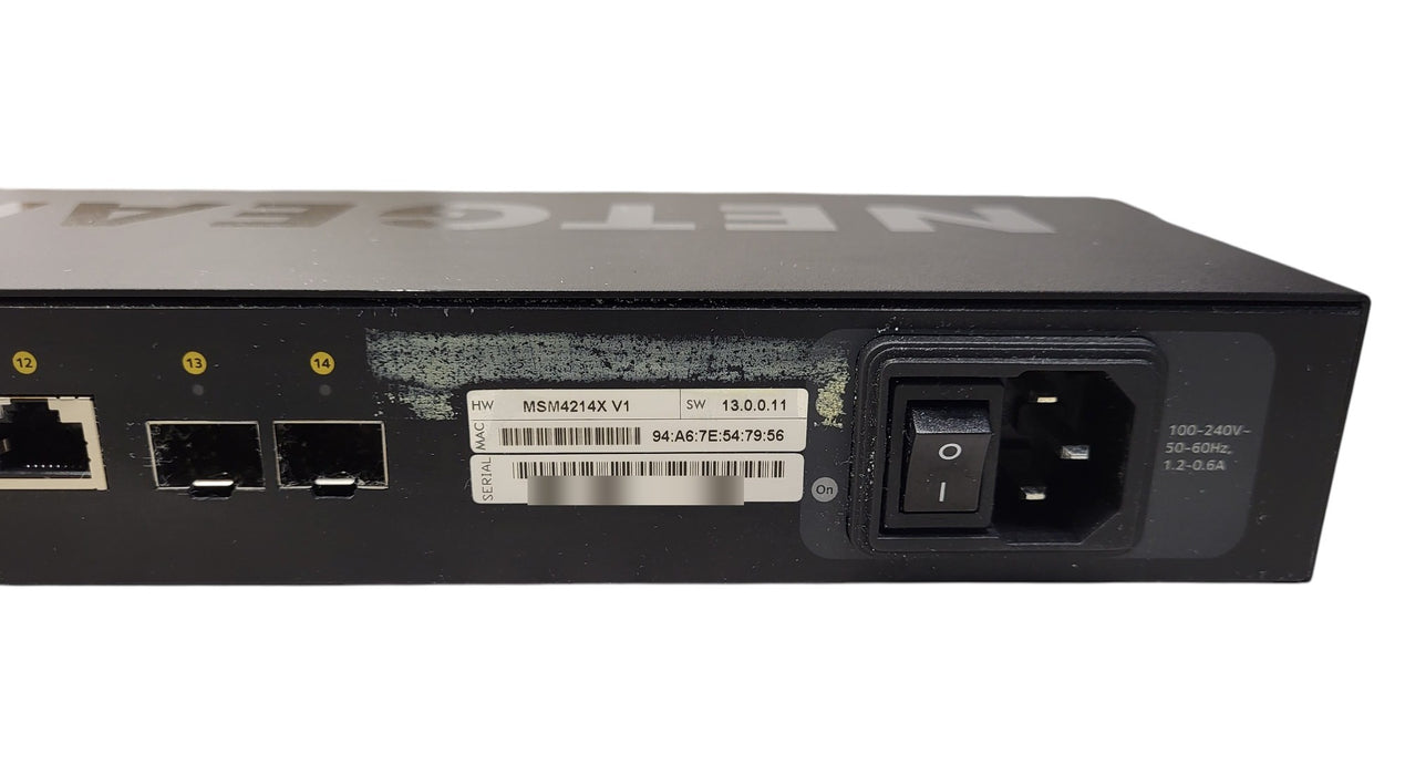 NETGEAR M4250-12M2XF MSM4214X - 12x 2.5G & 2x SFP+ Managed Switch