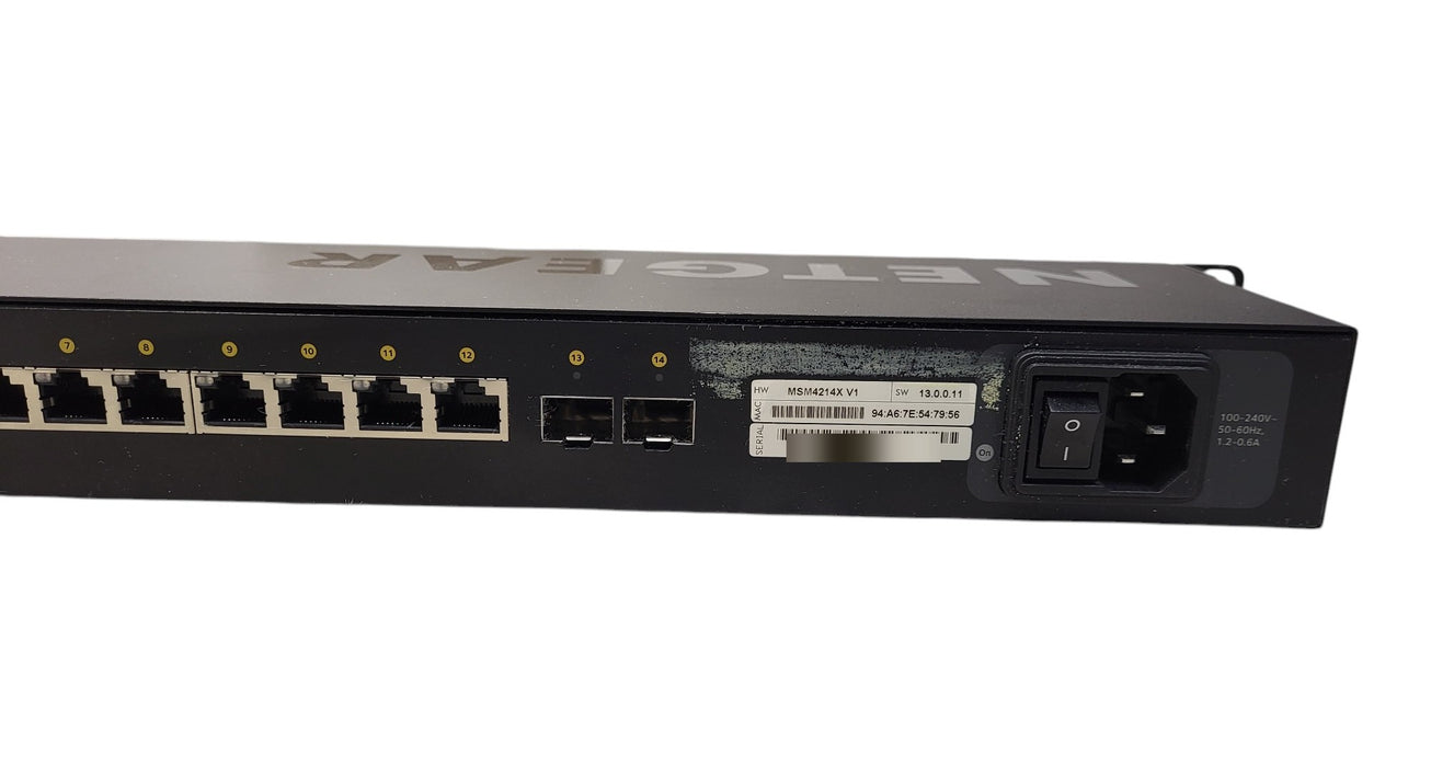 NETGEAR M4250-12M2XF MSM4214X - 12x 2.5G & 2x SFP+ Managed Switch