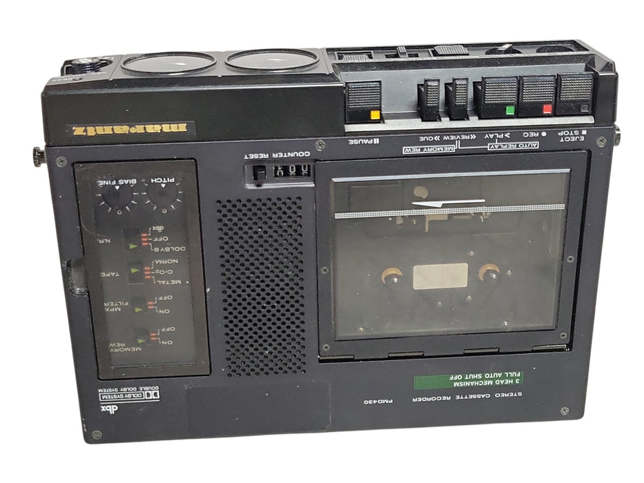 Marantz PMD-430 Portable Cassette Recorder (READ)