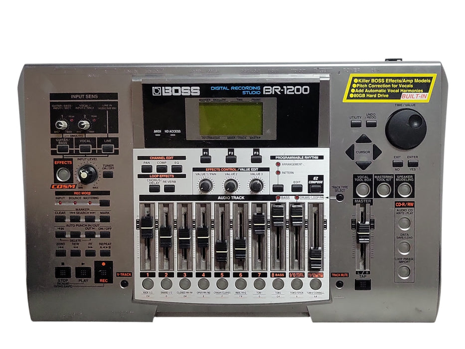 Boss BR-1200CD Digital Recording Studio Multi-Track Recorder (READ)