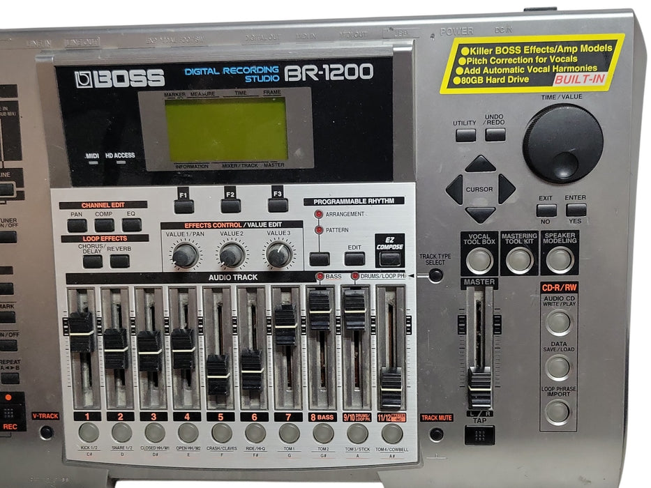 Boss BR-1200CD Digital Recording Studio Multi-Track Recorder (READ)