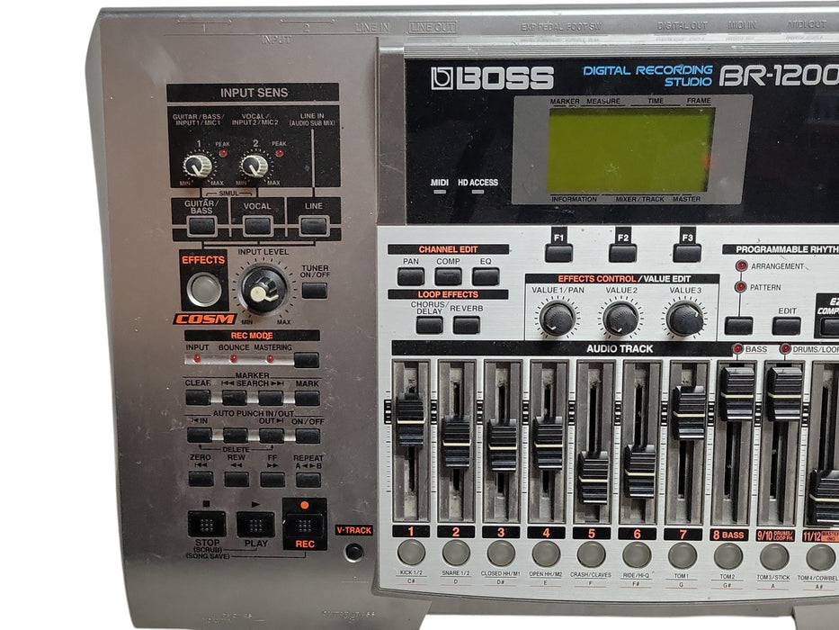 Boss BR-1200CD Digital Recording Studio Multi-Track Recorder (READ)