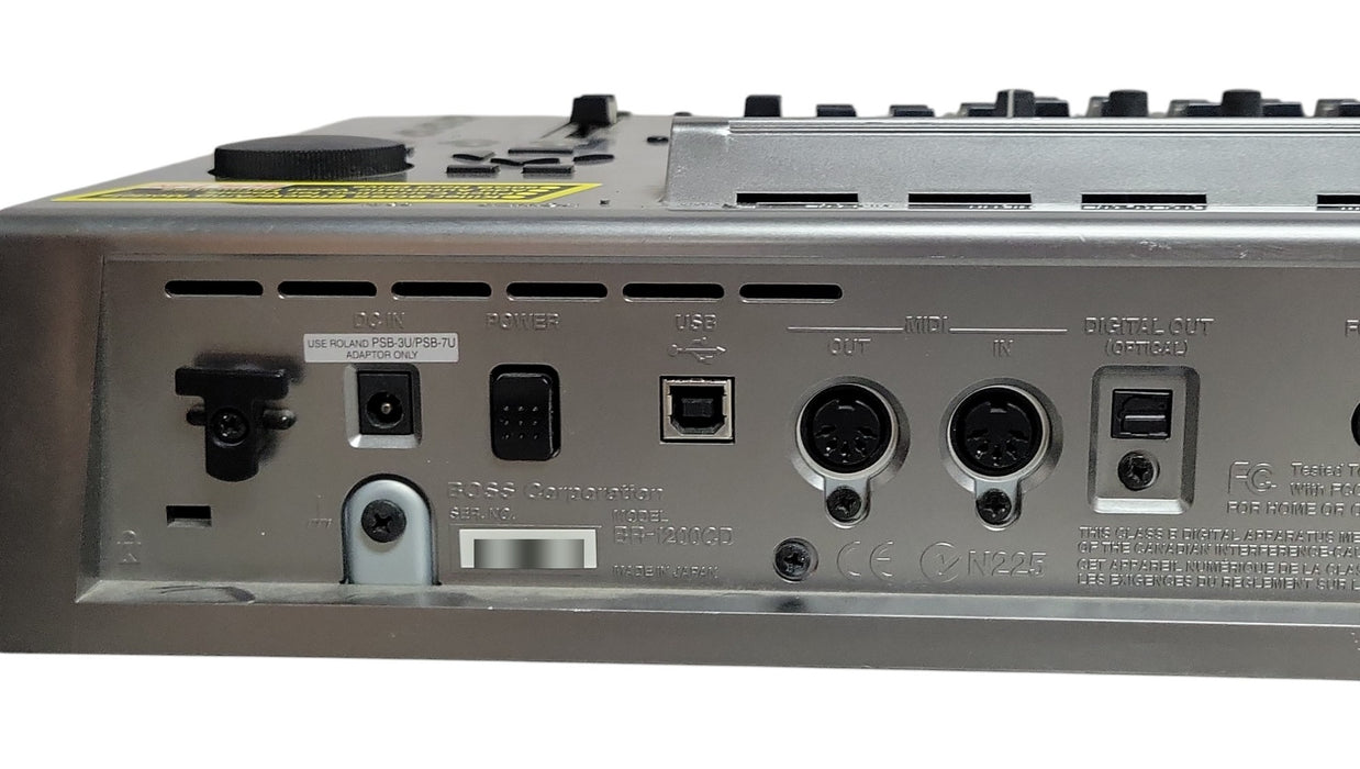 Boss BR-1200CD Digital Recording Studio Multi-Track Recorder (READ)