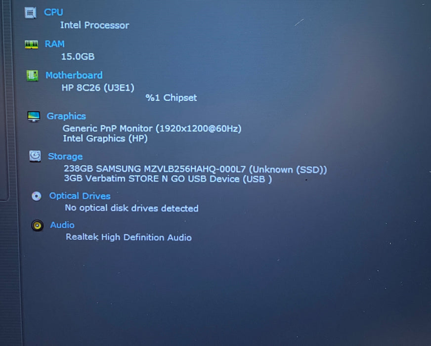 HP EliteBook 840 14" G11  Intel Core Ultra 7 155U 1.70GHz 16GB RAM 256GB SSD
