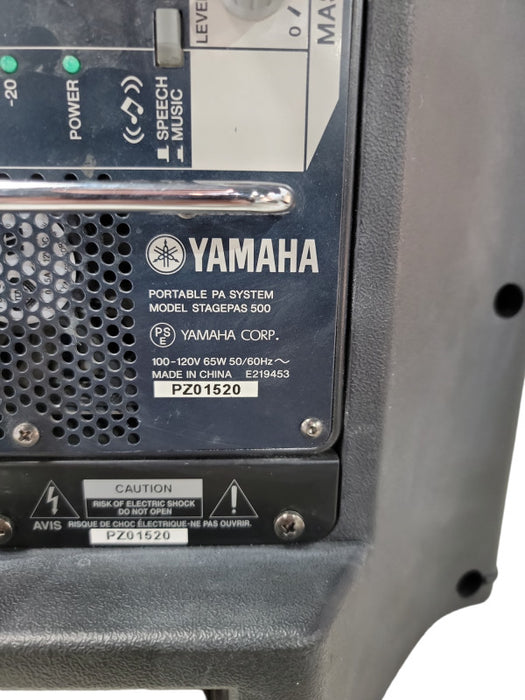 Yamaha STAGEPAS 500 Portable PA System| Tested, please Read