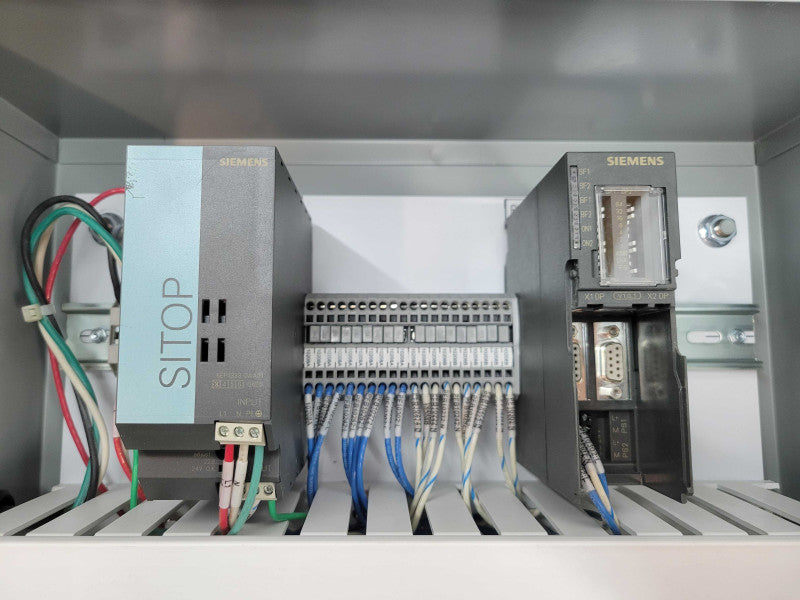 PROFIBUS CABINET - 7x PSI-MOS-PROFIB/FO 850 E 1x 6EP1333-2AA01 1x SIMATIC S7 %