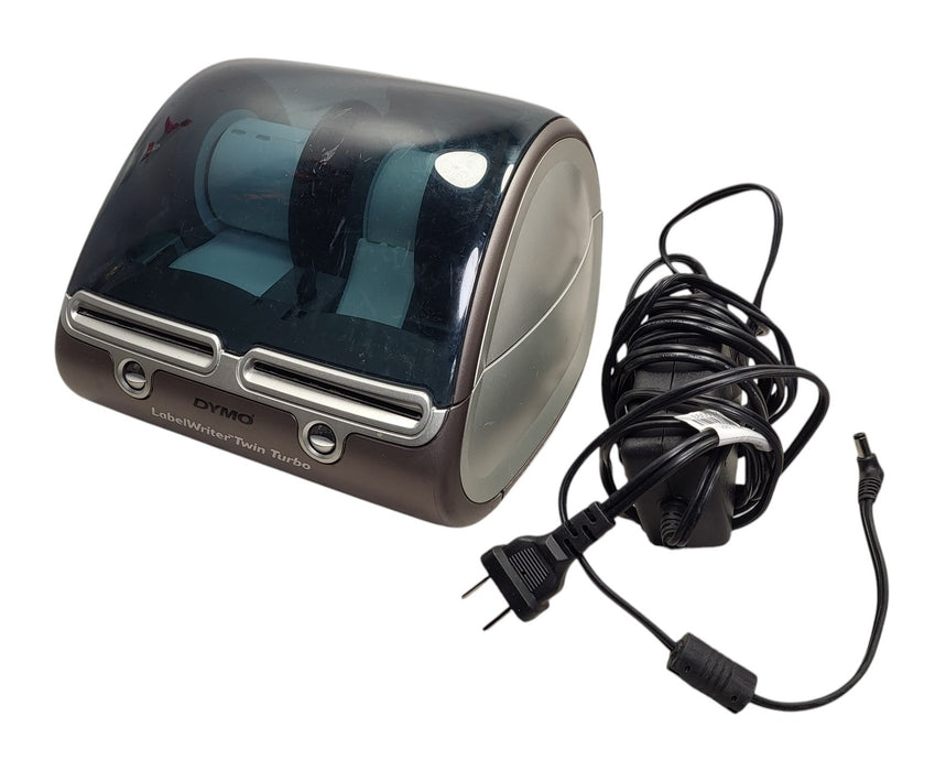 DYMO LabelWriter Twin Turbo 93085 Direct Thermal Label Printer w/ Power Adapter